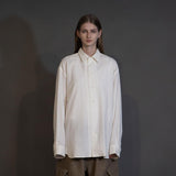 MBL-SH01 COTTON × CASHMERE OVERSIZE SHIRT