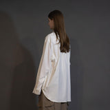 MBL-SH01 COTTON × CASHMERE OVERSIZE SHIRT