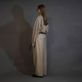 MBL-TCPT MACHINE WASHABLE WOOL TUCK WIDE PANTS