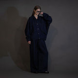 WM01-DZ252011 SOFT DENIM WIDE JACKET