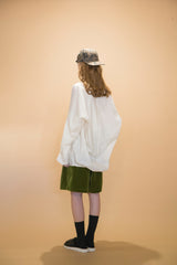 WM02-SH232022 ORGANIC COTTON TYPEWRITER RAGLAN SHIRT
