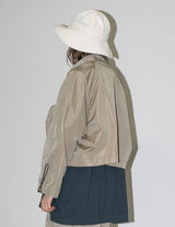 WM03-BZ2610302 NYLON TAFFETA WATER PROOF SHORT BLOUSON
