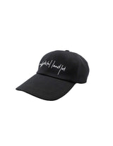 WM04-AC251045 COTTON LINEN BASEBALL LOGO CAP