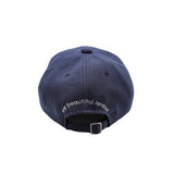 WM04-AC251045 COTTON LINEN BASEBALL LOGO CAP