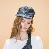 WM06-AC232064 PAISLEY PATTERN JACQUARD CAP