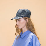 WM06-AC232064 PAISLEY PATTERN JACQUARD CAP