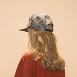 WM06-AC232064 PAISLEY PATTERN JACQUARD CAP