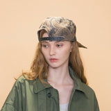 WM06-AC232064 PAISLEY PATTERN JACQUARD CAP