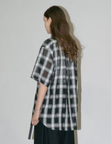 WM09-SH2610901 SIZZLE CHECK SHORT SLEEVE SHIRT