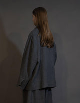 WM10-JK252101 BISHU WOOL OVERSIZE JACKET