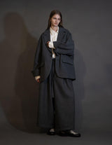 WM10-JK252101 BISHU WOOL OVERSIZE JACKET