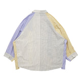 WM13-SH252131 WASHABLE COTTON RAGLAN OVERSIZE SHIRT