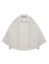 WM13-SH252131 WASHABLE COTTON RAGLAN OVERSIZE SHIRT