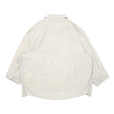 WM13-SH252131 WASHABLE COTTON RAGLAN OVERSIZE SHIRT