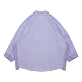 WM13-SH252131 WASHABLE COTTON RAGLAN OVERSIZE SHIRT
