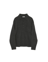 M233-0501 WOOL KNIT POLO