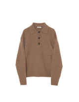 M233-0501 WOOL KNIT POLO