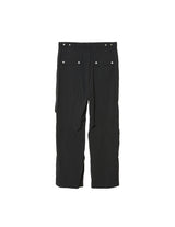 M241-0403 CARGO POCKET NYLON WIDE TROUSERS