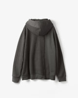 NMCU-009 ASYMMETRIC SWEAT HOODIE