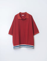 NMCU-012 INDIAN COTTON KANOKO BIG POLO SHIRT