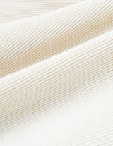 NMCU-047 WAFFLE SIDE RIB LOOSE SLEEVE TEE