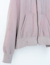 NMCU-049 REVERSE SWEAT HOODIE: FADED