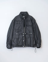 NMJK-018 WAX P/N TWILL MULTI-WAY PHOTOGRAPHERS JACKET