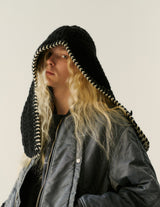 NMJK-025 WIDE POCKET FLIGHT JACKET: FADED