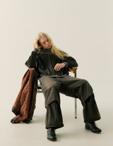 NMKN-009 REVERSIBLE WOOL DRIVERS KNIT