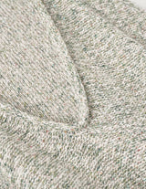 NMKN-012 SHIFTED MELANGE KNIT VEST: INSIDE OUT