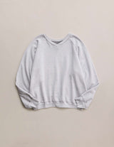 NN-0401J18 C.ISAAC DOUBLE-FACED COTTON MÉLANGE SWEATSHIRT