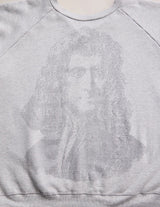 NN-0401J18 C.ISAAC DOUBLE-FACED COTTON MÉLANGE SWEATSHIRT