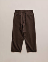 NN-0801T18 ALBARN AGED-EFFECT RESIZED CHINO TROUSERS