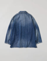 NN-2201B16 I.COXON DISTRESSED DENIM JACKET