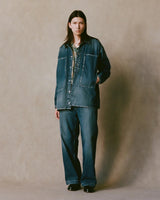 NN-2201B16 I.COXON DISTRESSED DENIM JACKET