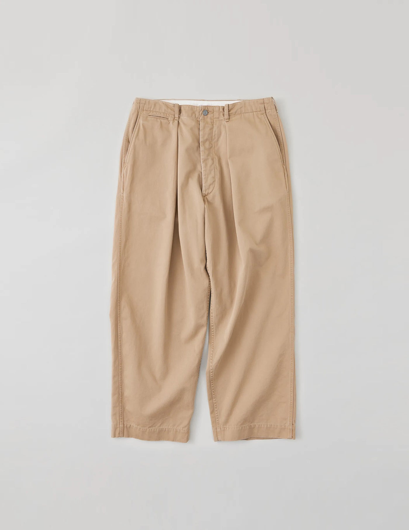 NICENESS NN-2302T16 ALBARN DISTRESSED RESIZED CHINO TROUSERS