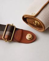 NN-4203L15 F.BALIN GLASS BAG - HERRINGBONE