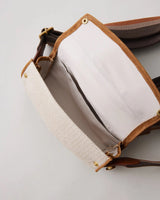 NN-4203L15 F.BALIN GLASS BAG - HERRINGBONE