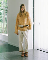 NN-4203L15 F.BALIN GLASS BAG - HERRINGBONE