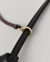 NN-4602A16 U.LOWE BROWN CORE LAMB LEATHER SHOULDER STRAP BAG