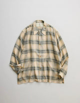 NN-0302Y17 THOM OPEN COLLAR JACKET SHIRT