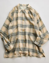 NN-0302Y17 THOM OPEN COLLAR JACKET SHIRT