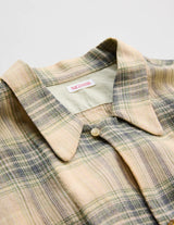 NN-0302Y17 THOM OPEN COLLAR JACKET SHIRT