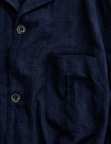 NN-2901B17 GEZ JACQUARD CHECK COVERALLS