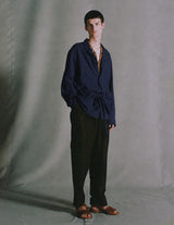 NN-2901B17 GEZ JACQUARD CHECK COVERALLS