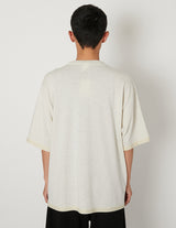 PCS12 C/W PLATING GARMENT DYED T-SHIRT