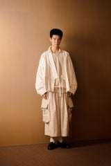 RESH-008 "HAORI" WIDE SHIRT