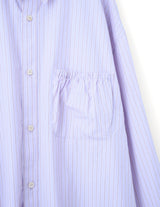 RESH-021 WRIST PATCH WIDE SHIRT "STRIPE"