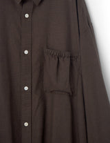 RESH-025 WRIST PATCH WIDE SHIRT "CHECK"