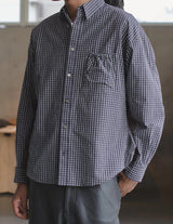 RESH-027 WRIST PATCH SLOUCH SHIRT "CHECK"